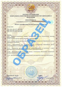Приложение 1 Боровичи Сертификат ГОСТ РВ 0015-002